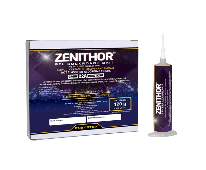 ZENITHOR Gel Cockroach Bait - Ensystex South Africa